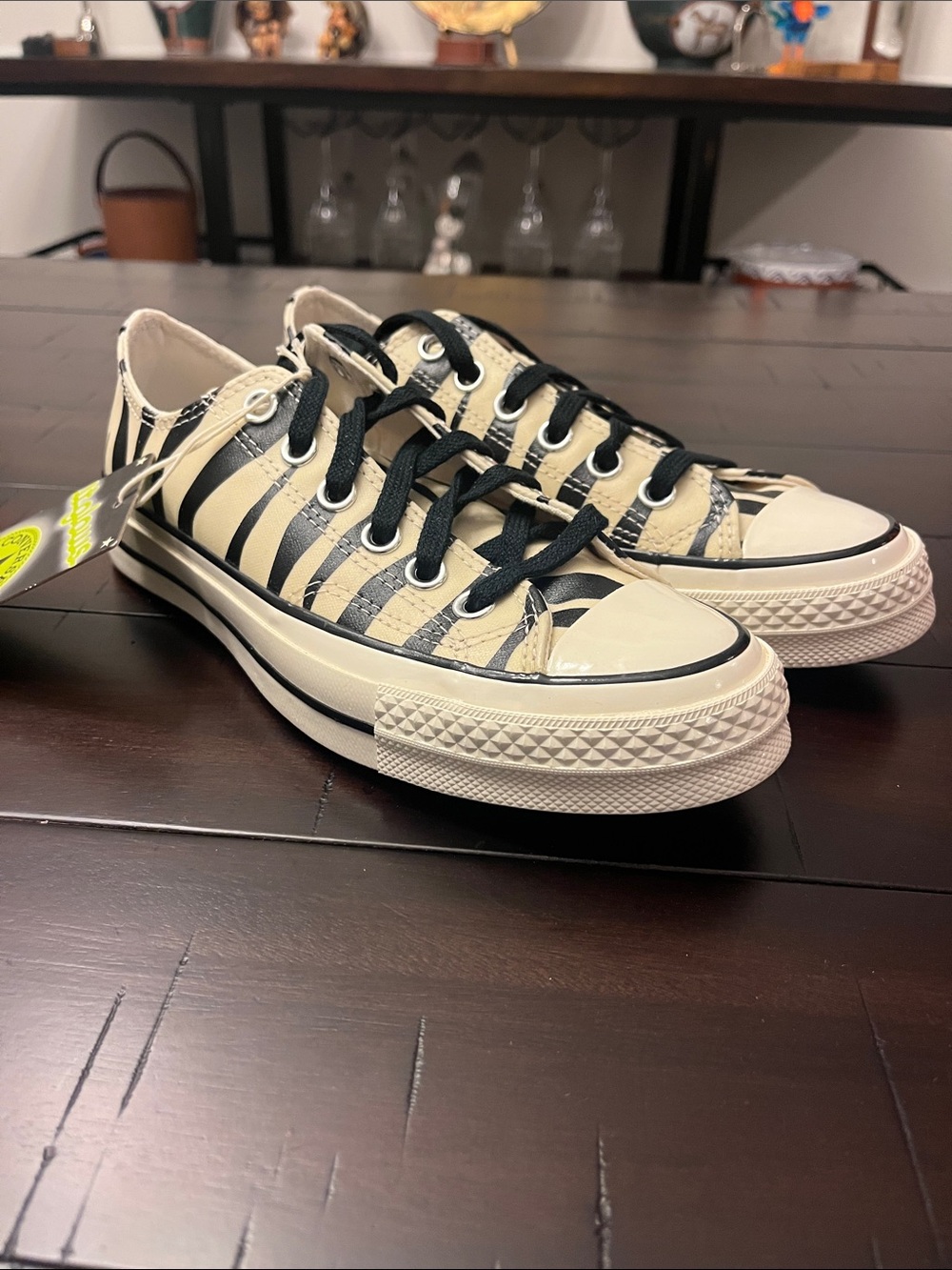 Converse Chuck Taylor All Star Zebra Glow in the Dark Shoes Sneakers Women’s 7